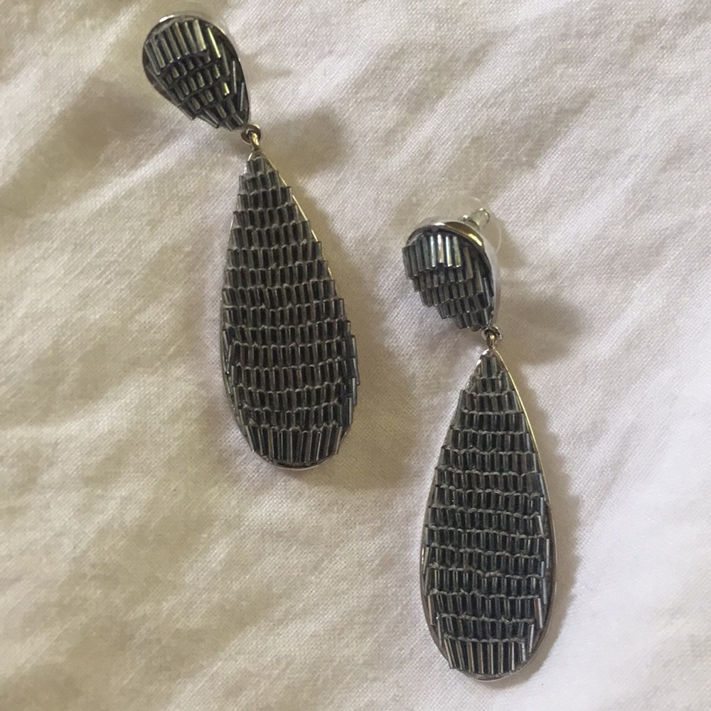 Mignonne Gavigan silver drop earrings